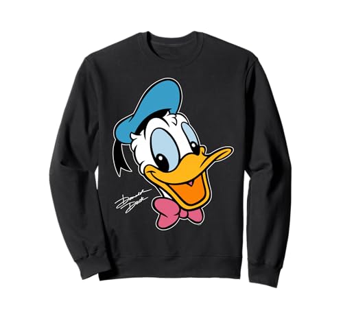 Disney Donald Duck Big Face Retro Character Trip Matching Sweatshirt