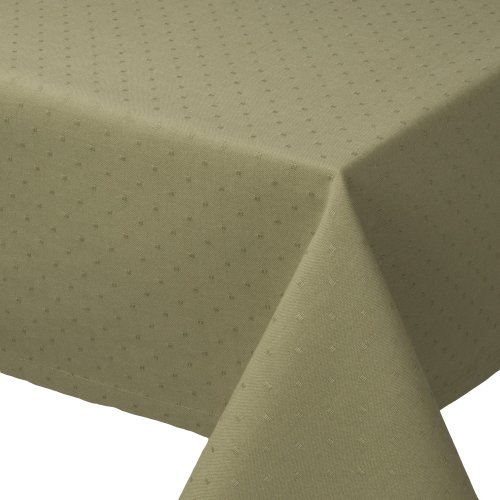 Now Designs 55 by 55-Inch Basic Tablecloth, Olive