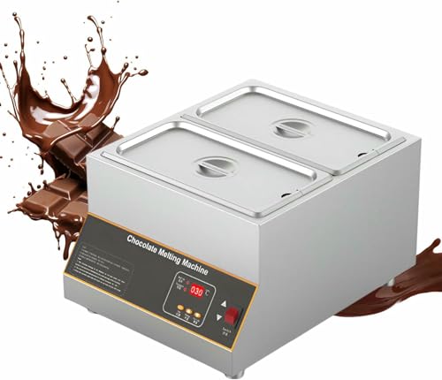 Máquina eléctrica para fundir y templar chocolate 4 cubetas miniatura 1