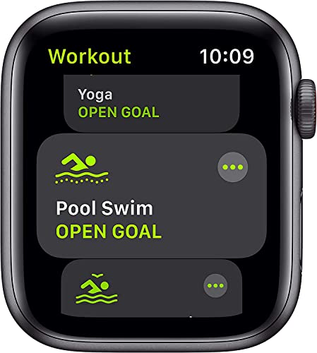 Apple Watch SE (GPS, 40mm) - Space Gray Aluminum Case with Black Sport Band (Renewed) - Image 4