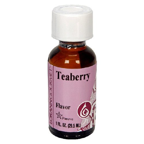LorAnn Teaberry SS Flavor, botella de 1 onza  paquete de 4