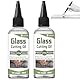 WAN2TLK Glasschneideöl 200ml Professionelle Schneidflüssigkeit für Glasschneider, Glasschneider Öl für Verwenden auf Buntglas, Spiegeln und Glasscheiben