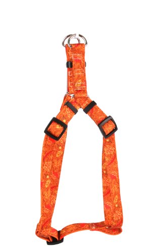 Image of Yellow Dog Design Standard Step-In Harness, Fall Leaves, Small 9 inch - 15 inch