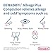 Benadryl Allergy Plus Congestion Ultratabs, Medicine with Diphenhydramine HCl Antihistamine & Phenylephrine HCl Nasal Decongestant, Allergy & Sinus Congestion Relief Tablets, 24 ct