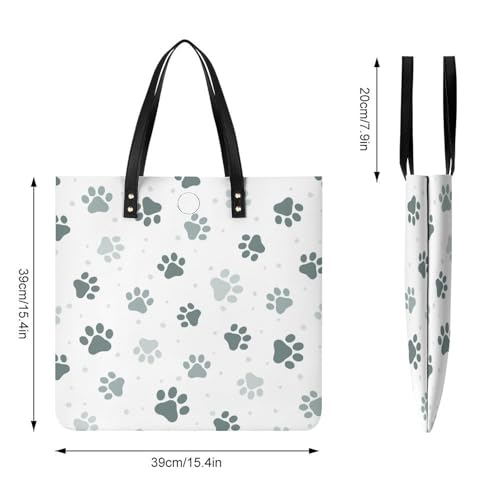 Sac à main shopper grand format Patte Verte pour ne plus manquer d'espace