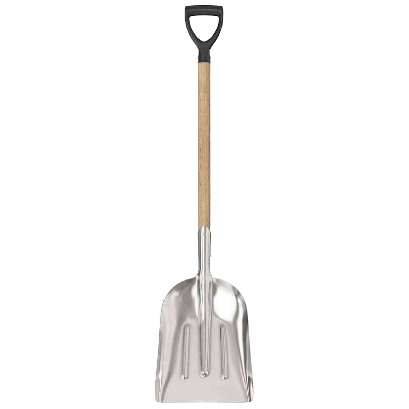 Geecher Pala in Alluminio, per Giardinaggio e Rimozione della Neve, 29 x 122 cm, Alluminio, per Esterno, Spiaggia, Campeggio