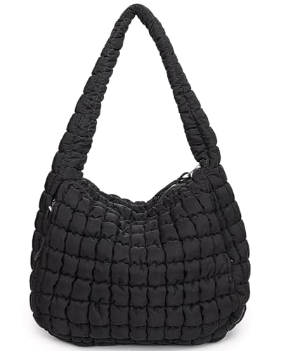 Bolso tipo Tote acolchado ligero para hombro miniatura 1