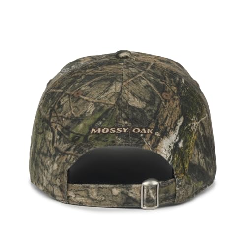 Image of Mossy Oak Camo Dad Hat - Cotton Canvas, All-Fabric Crown, Unstructured Low Profile, Tuck Closure, One Size