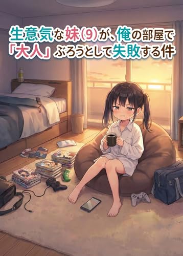 生意気な妹（9歳）が、俺（17歳）の部屋で「大人」ぶろうとして失敗する件について