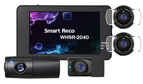 Amazon.co.jp: ドライブレコーダー 4カメラ WHSR-2040 前後 左右