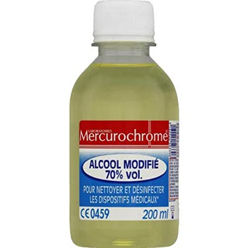 Mercurochrome Alcool modifié 70% vol - Le flacon de 200ml