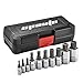 EPAuto 10-Piece XZN Triple Square Spline Bit Socket Set