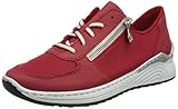 Suela: sintética Rieker N6700, Zapatillas Mujer, Rojo, 38 EU