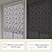 No Drill Blackout Roman Shades Blinds, No Tools Made to Order Kids Lined Window Shades Blinds for Windows, Doors, French Doors, Kitchen Windows, Boat