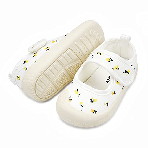 Baby Girl Canvas Sneakers Toddler Girl Mary Jane Flats Non-Slip Casual School Uniform Loafers Dress Shoe2