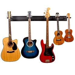 WANLIAN Support mural en métal pour guitare, support mural pour violoncelle, support mural pour guitare, support mural… - Les Beatles, Paul McCartney, John Lennon, RIngo Starr, George Harrison