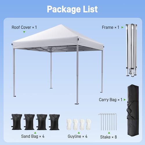 Vinabilia 10x10 Pop Up Canopy