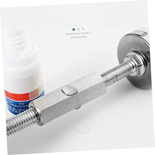 Homoyoyo Bed Thread Holder Stand Brackets Bedside Anti Shake Tool Bed Frame Stopper Threaded Furniture Stopper Fixer Stainless Steel Bedside Fixer Home Supplies Plug 4Pcs #TOP5