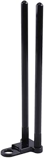 Snag Bar Ears Alu, Befestigungsloch, schwarz