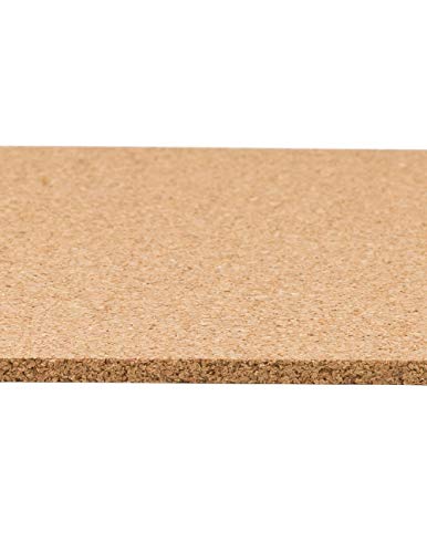 Cork Sheet With Adhesive 12" X 12" X 1/2" - 5 Pack #TOP2