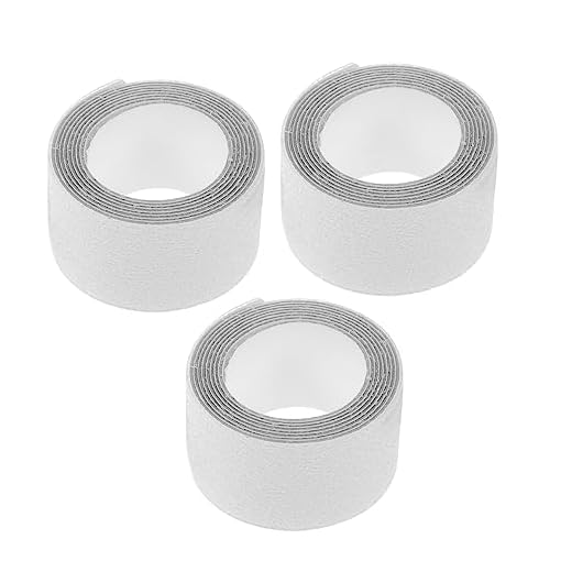 VALICLUD 2 Unidades Adesivos Antiderrapantes Para Solas Adesivo De Chão De Chuveiro Tiras De Escada De Fácil Aderência Fita De Chuveiro Antiderrapante Tração Não- Borracha Padronizar Pegada