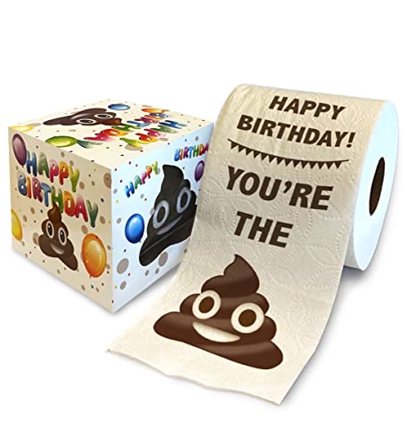 Happy Birthday Toilet Paper Gift - 500 Sheets