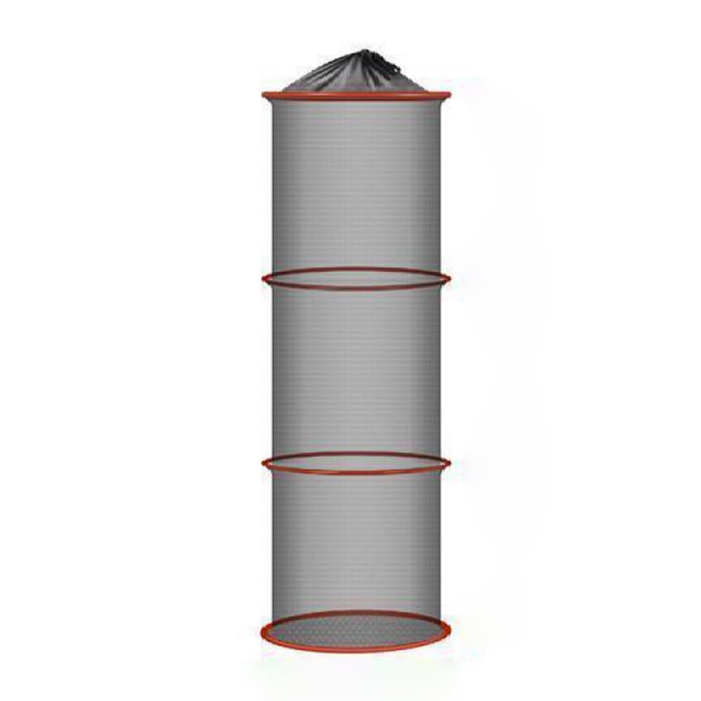 DONGKER Panier a Poissons Flottant,Cage de Rangement Pliable pour Poissons d'eau Douce avec Corde d'attache pour la Pêche en Plein Air