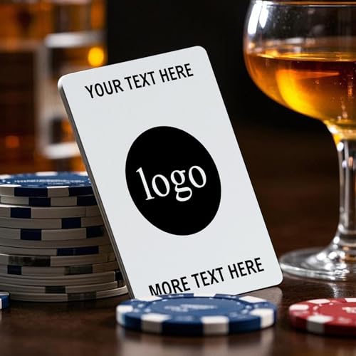 Baraja de cartas póker personalizadas con caja miniatura 4