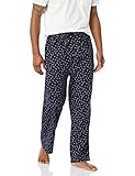 Amazon Essentials Men's Flannel Pajama Pant, Navy, Paisley, 3X-Large