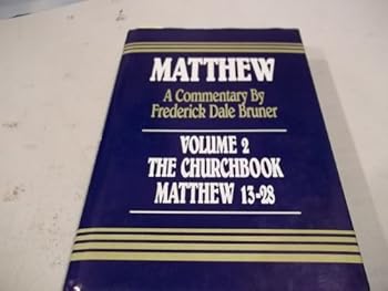 Hardcover Matthew, a Commentary Book