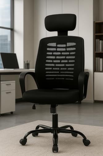 Splendor Desk Chair Mid Back Mesh Office Chair with Lumbar Support