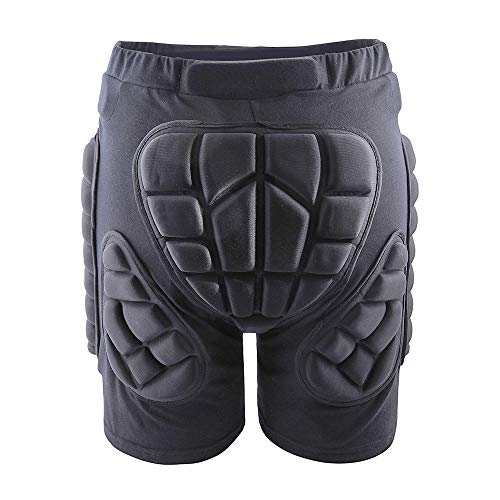 WOLFBIKE 3D Padded Short Protective Hip Butt Pad Size XXXL