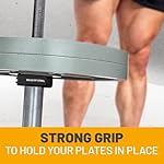 Magnetic Barbell Collars [Bells of Steel] Version 2.0 Premium Weight Bar Clamps, Quick Release Barbell Clips, Olympic Barbell Clamps, High-Strength Nylon Gym Clips, Pair, Black - Image 5