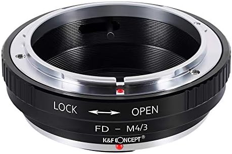 K&F Concept Lens Mount Adapter Ring Compatible with Canon FD Lens to Micro Four Thirds M4/3 Olympus Pen and Panasonic Lumix Cameras
