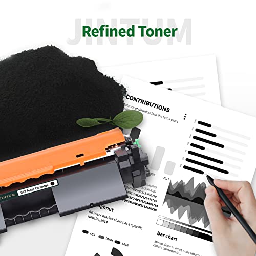 Image of 047 Compatible Toner Cartridge Replacement for Canon 047 Toner Cartridge for ImageCLASS LBP113W MF113W MF110 /LBP110 Series, i-SENSYS LBP113W MF113W MF110 /LBP110 Series Printer (Black, 2Pack)