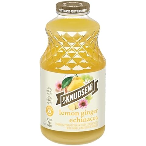R.W. Knudsen Simply Nutritious Lemon Ginger Echinacea Juice Blend, 32 Ounces Cover
