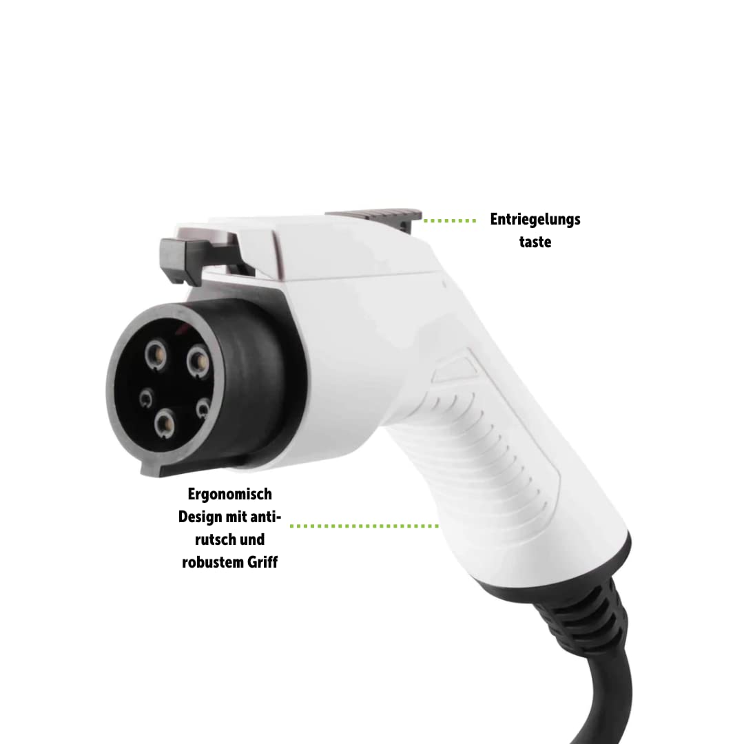 EROCK Type 2 according to Type 1 Yazaki EV Charging Cable for Type