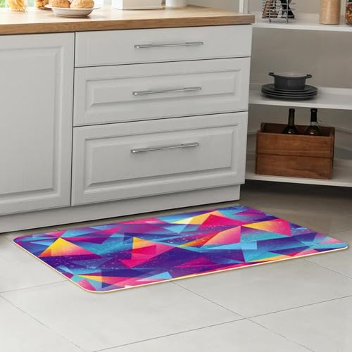 Alfombrillas de cocina antideslizantes VAPOKF lavables set de 2 7