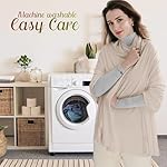 VENVSBEE Shawl Wraps for Women - Soft Silky Lightweight Travel Scarf and Airplane Essentials Accessory - Image 5