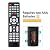Universal TV Remote Control Replacement for LG, Samsung, Vizio, TCL, Sony, Insignia, Magnavox, Panasonic, JVC, RCA, Hisense, Toshiba, Sanyo, Seiki, and Other Brands (with Backlit Buttons)