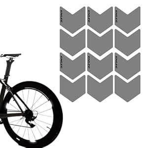 NGUMMS Reflektierende Fahrradfelgen Aufkleber Pfeil ENLEE
