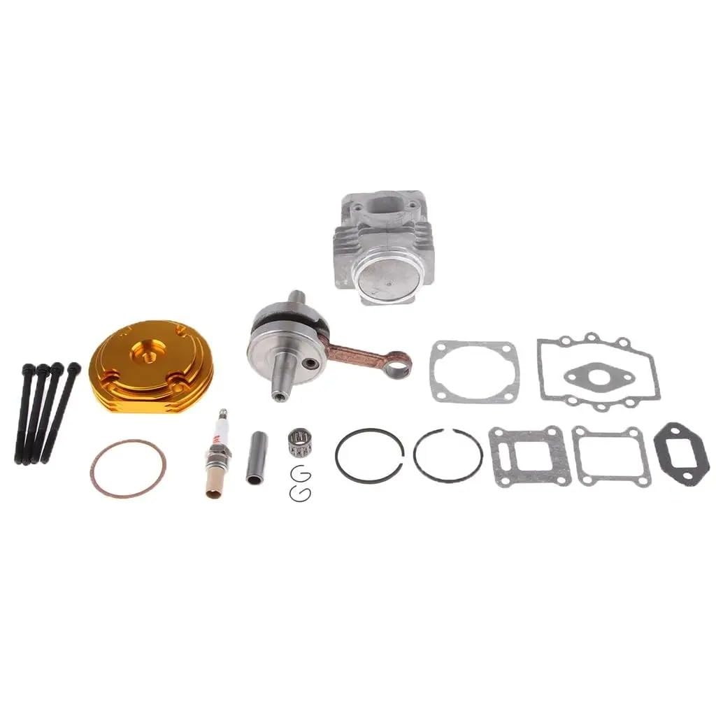 Kit De Piston Kit De Conversion De Cylindre À Gros Alésage Pour Vélo De Poche 49cc ATV 44mm Pistons Segments