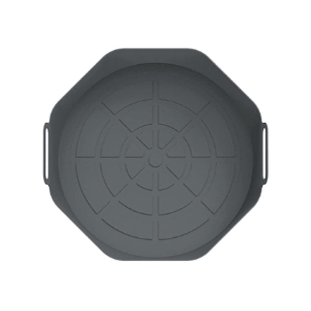 Silicone Air Fryer Liner Basket Square Reusable Air Fryer Pot Tray Heat Resistant Food Baking For AirFryer Oven