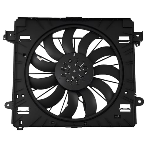 Image of maXpeedingrods Radiator Fan Assembly with Brushless Motor for Cadillac CT4 CT5 2020 2021 2022 2023, GM3115355 85156356 84591267