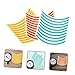 VILLCASE 60pcs Pressure Gauge Warning Stickers High-Visibility Reflective Safety Tags for Industrial Equipment