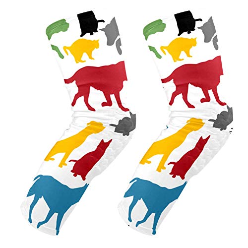 Genouillères colorées pour chiens et chats évitant les glissements