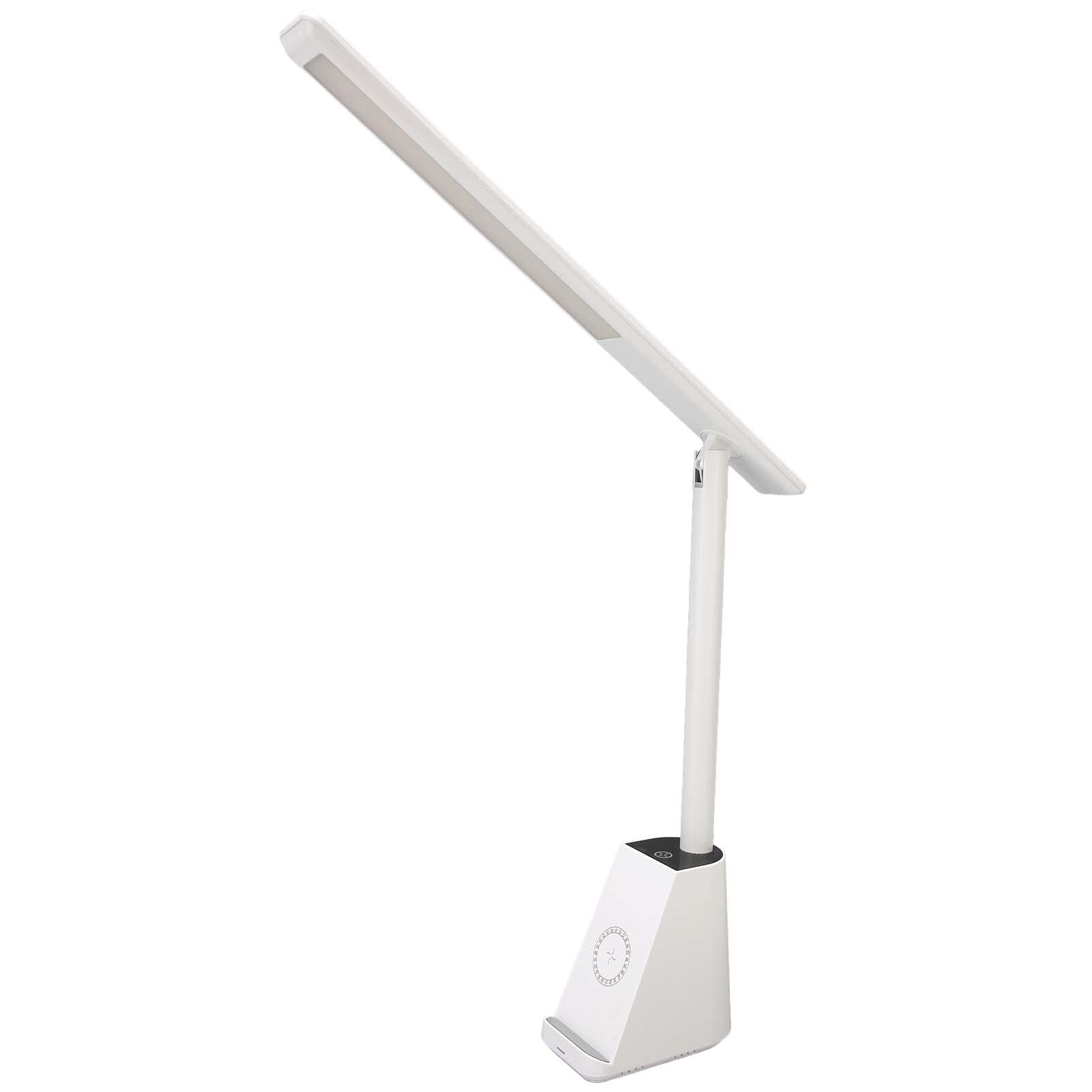 Cocoarm Lampada da Tavolo LED con Caricabatterie Wireless, Controllo Touch