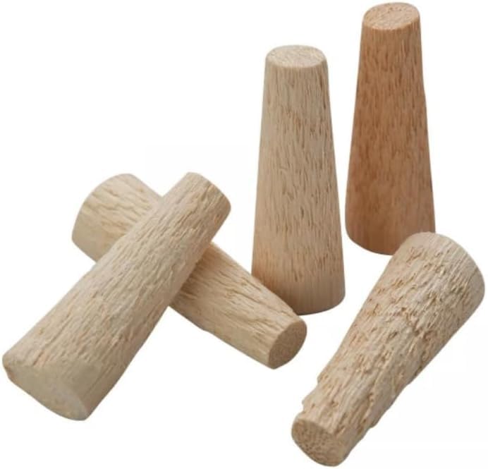 We Can Source It Ltd - Cane Porous Spiles - Cask Beer Real Ale Home Brew - Wooden Corks Replacement for Wine Bottles, Beer Bottles, Liquor Bottles Cork - Pack of 50 (38mm)