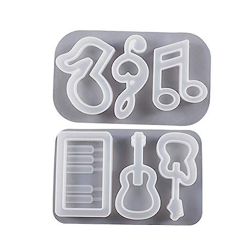 Moule shaker en résine de silicone – Outils de fabrication de bijoux durables et réutilisables avec pendentif porte-clés pour travaux manuels, amateurs de bricolage – Fournitures d'artisanat pour art