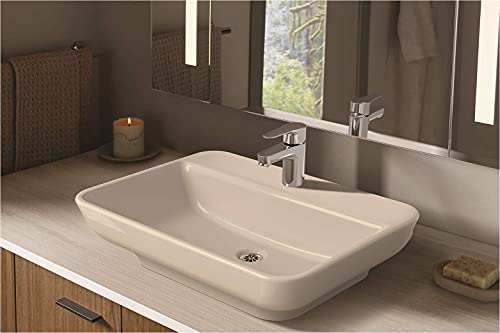 Image of KOHLER July 29928IN-4ND-CP Comfort Height Single Contral Lav Faucet Without Drain